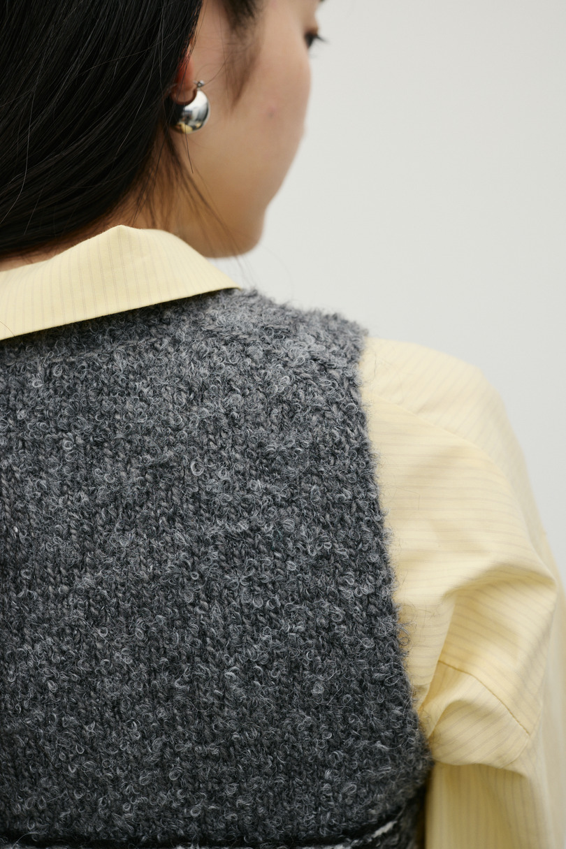 フェアアイルニットベスト 詳細画像 GRY 11