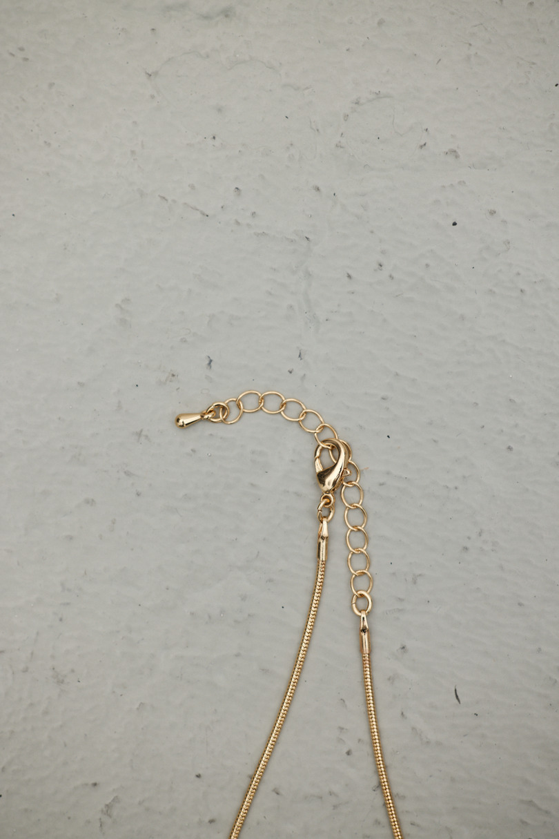 ツイストラインモチーフネックレス 詳細画像 GLD 4