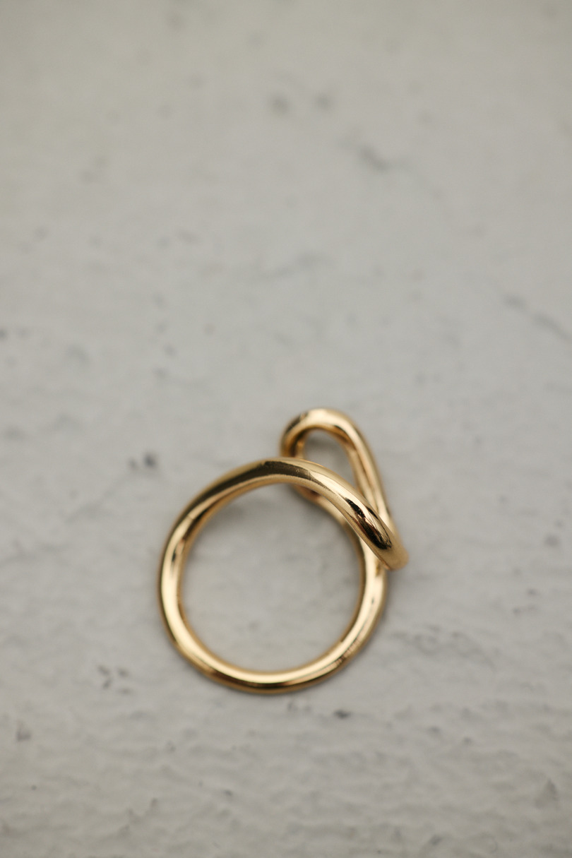 サークルデフォメーションリング 詳細画像 GLD 8