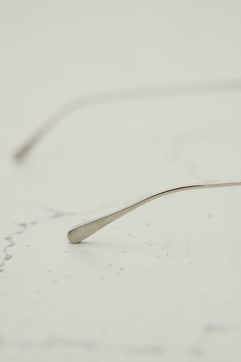 【noeyedia】リムレススクエアアイウエア 詳細画像 SLV 10