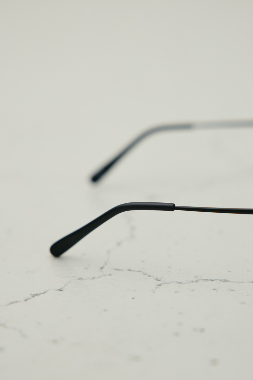 【noeyedia】メタルフレームアイウエア 詳細画像 BLK 7