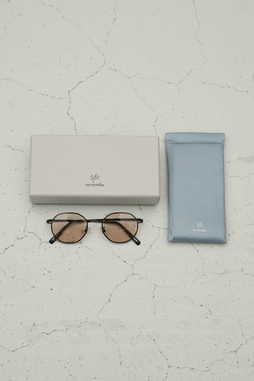 【noeyedia】メタルフレームアイウエア 詳細画像 BRN 11