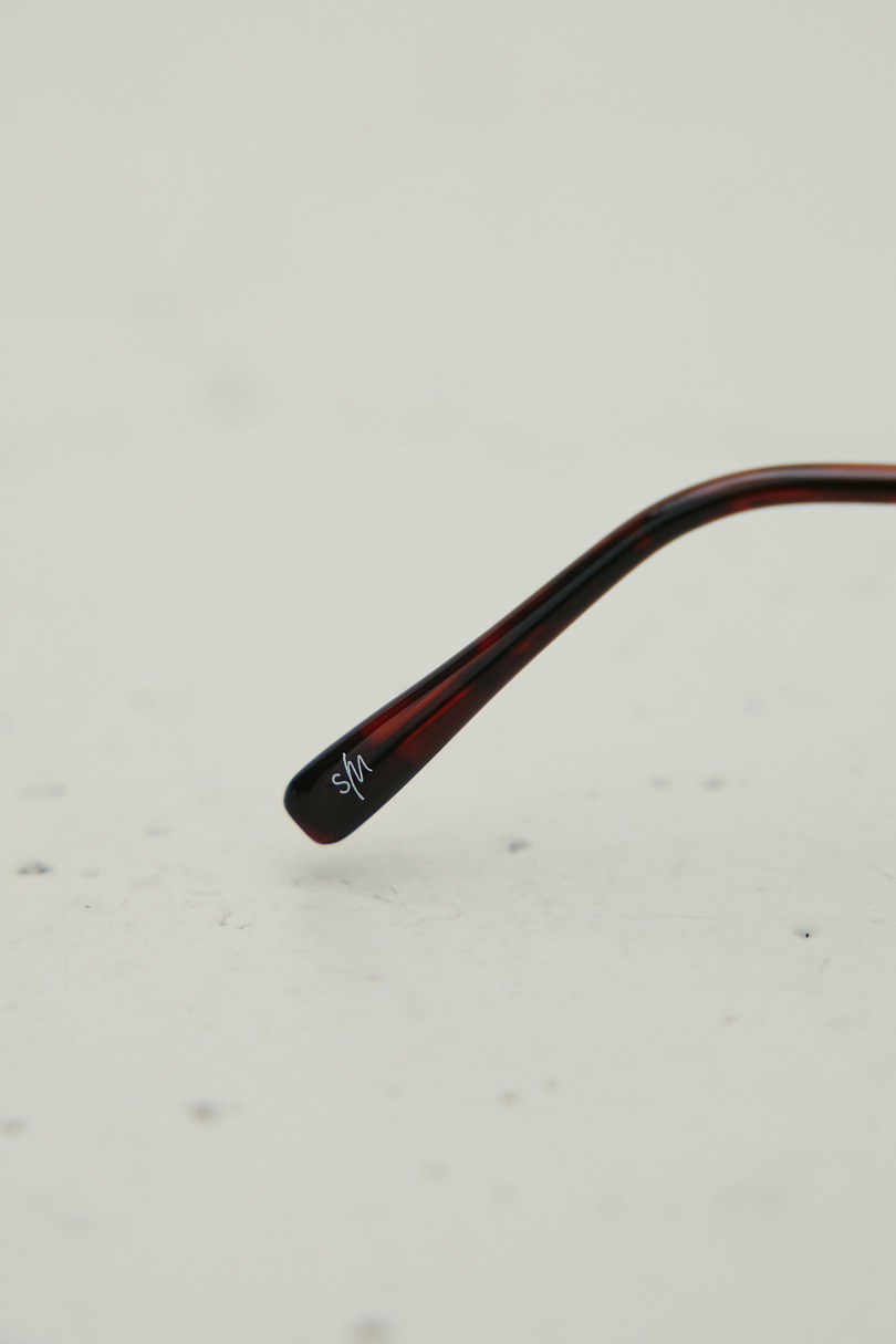 【noeyedia】メタルフレームアイウエア 詳細画像 BRN 9