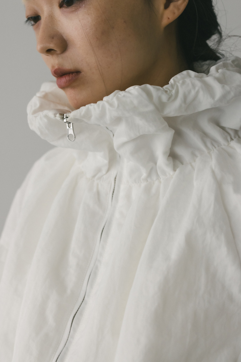 ギャザーネックブルゾン 詳細画像 WHT 5