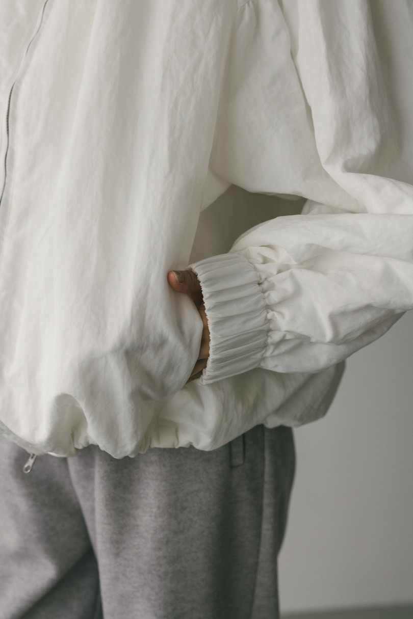 ギャザーネックブルゾン 詳細画像 WHT 6