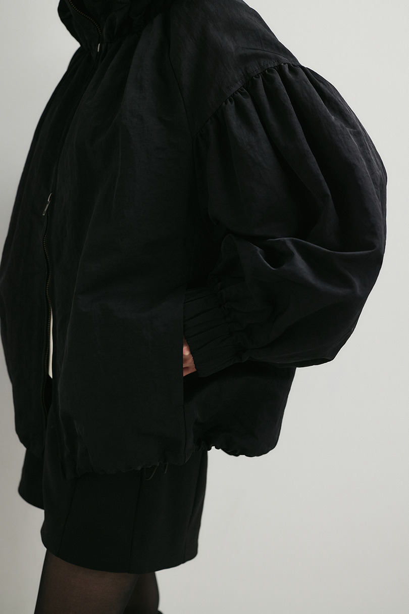 ギャザーネックブルゾン 詳細画像 BLK 11