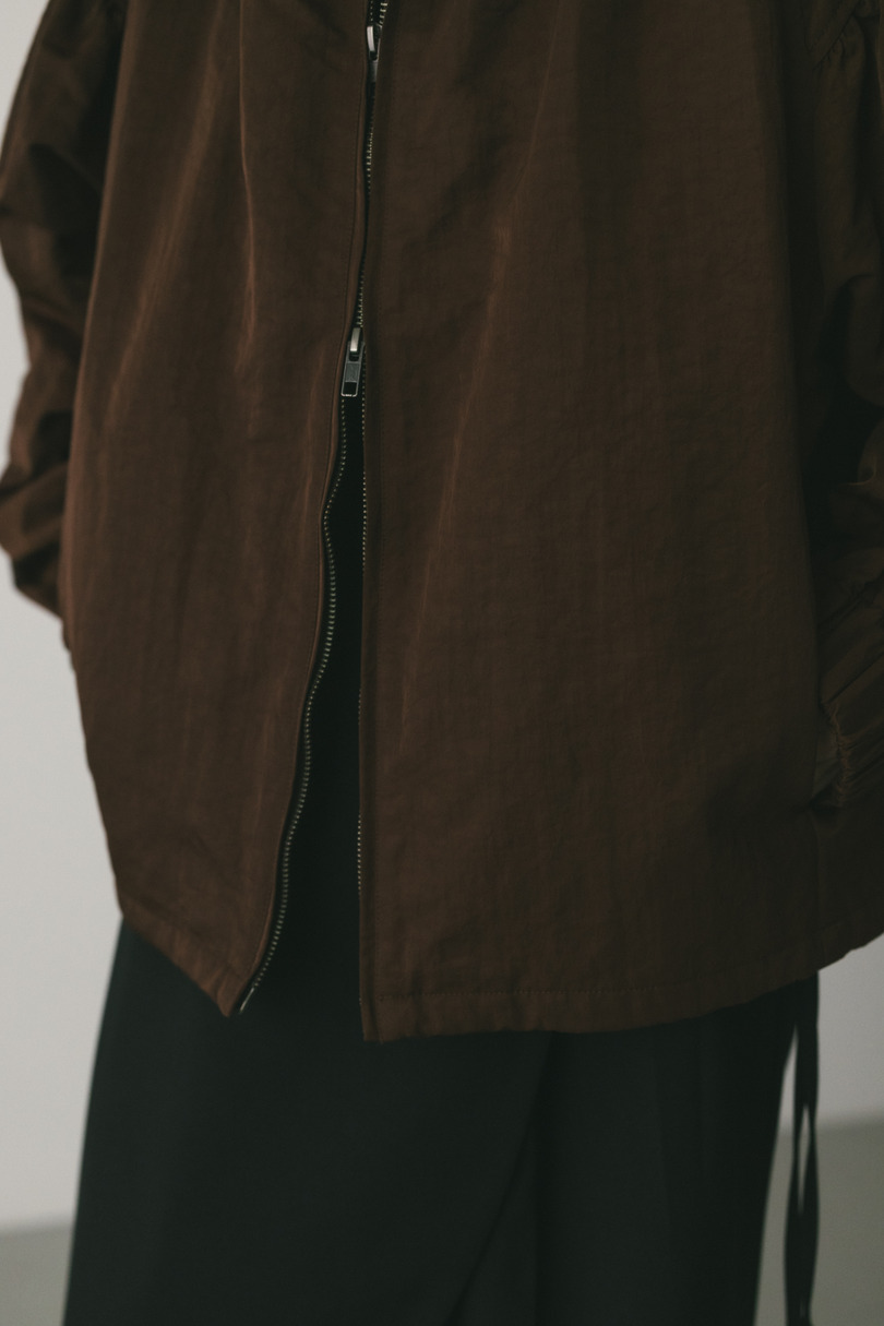 ギャザーネックブルゾン 詳細画像 BRN 6