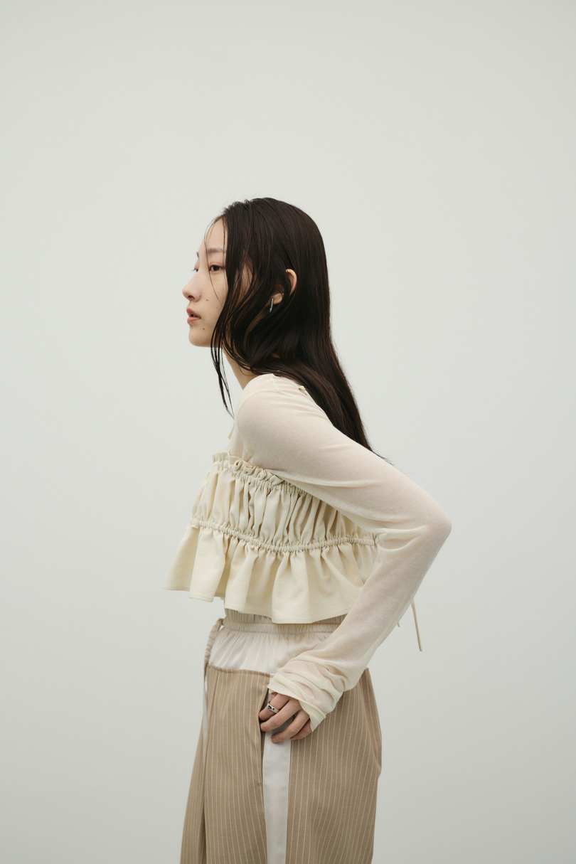 ハイラインフリルビスチェ 詳細画像 IVOY 8