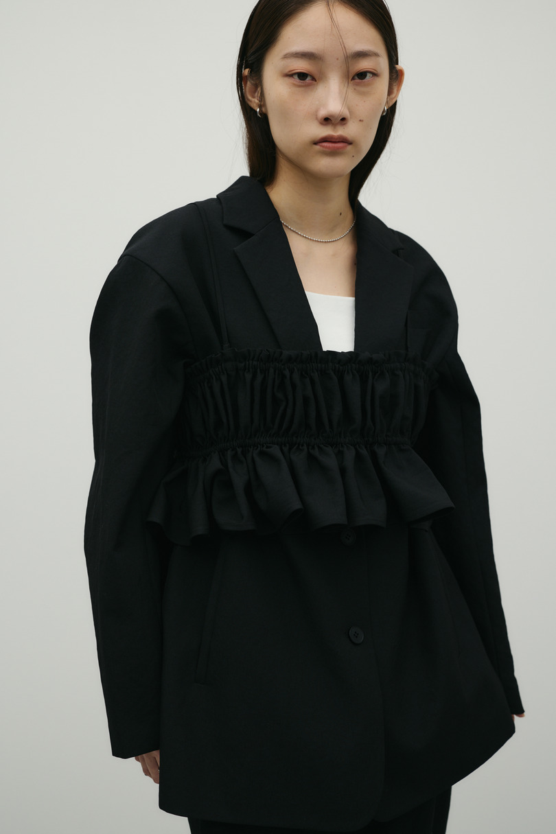 ハイラインフリルビスチェ 詳細画像 BLK 2