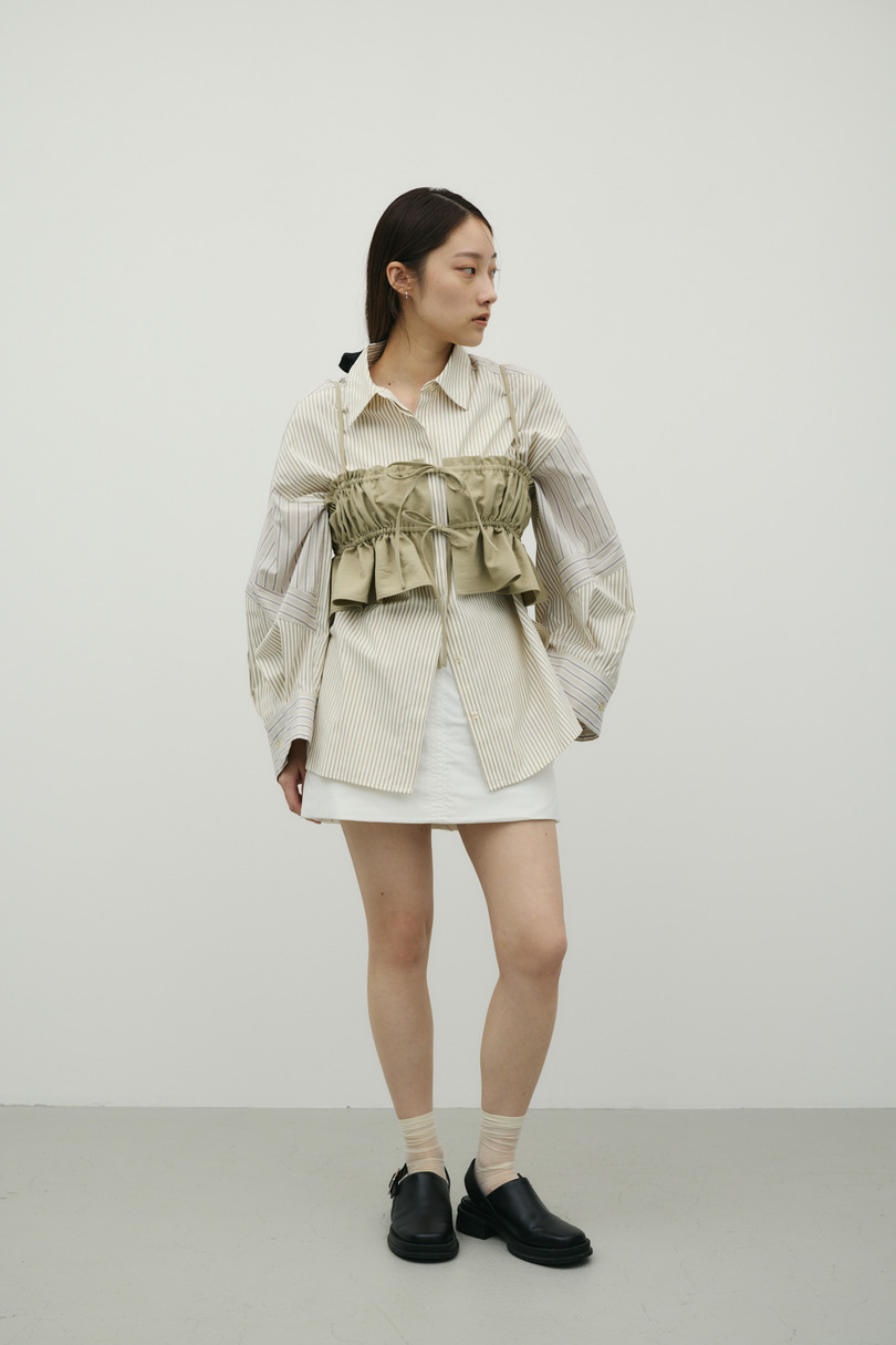 ハイラインフリルビスチェ 詳細画像 L/KHA 2