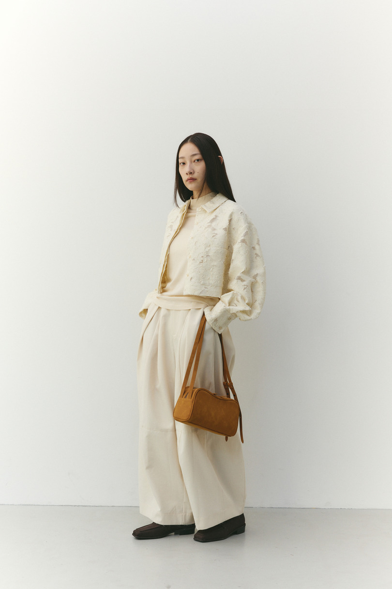 ジャガードショートジャケット 詳細画像 IVOY 2