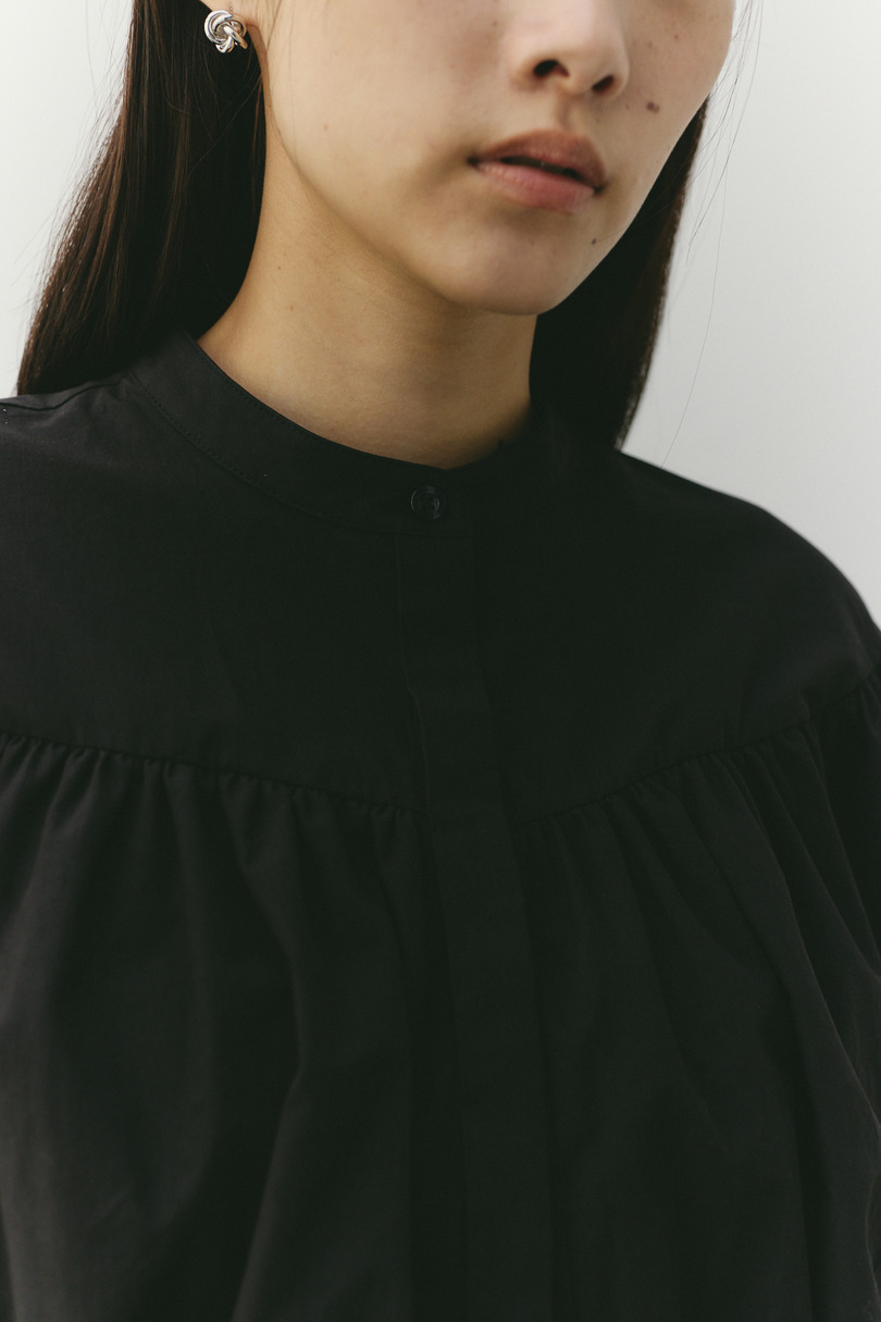 ギャザーバルーンブラウス 詳細画像 BLK 9