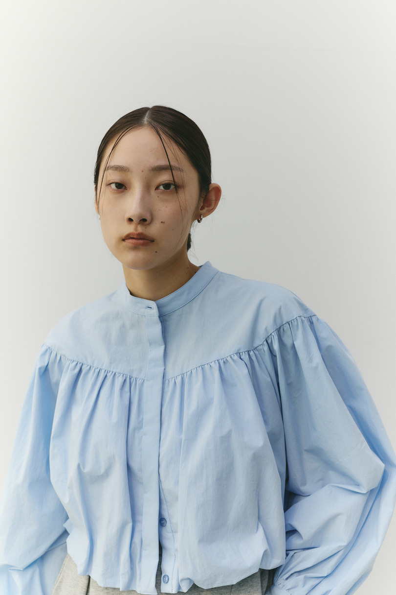 ギャザーバルーンブラウス 詳細画像 SAX 9