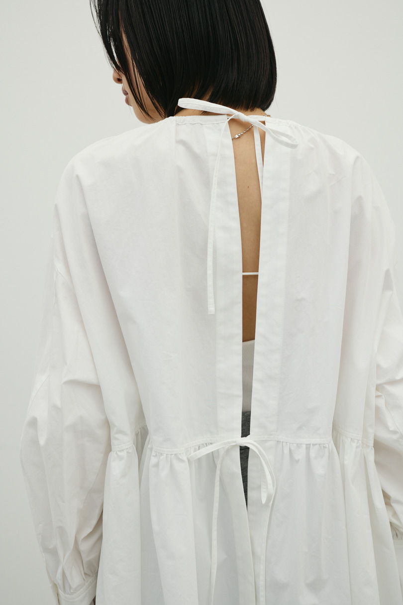 2WAYバックオープンシャツ 詳細画像 WHT 11