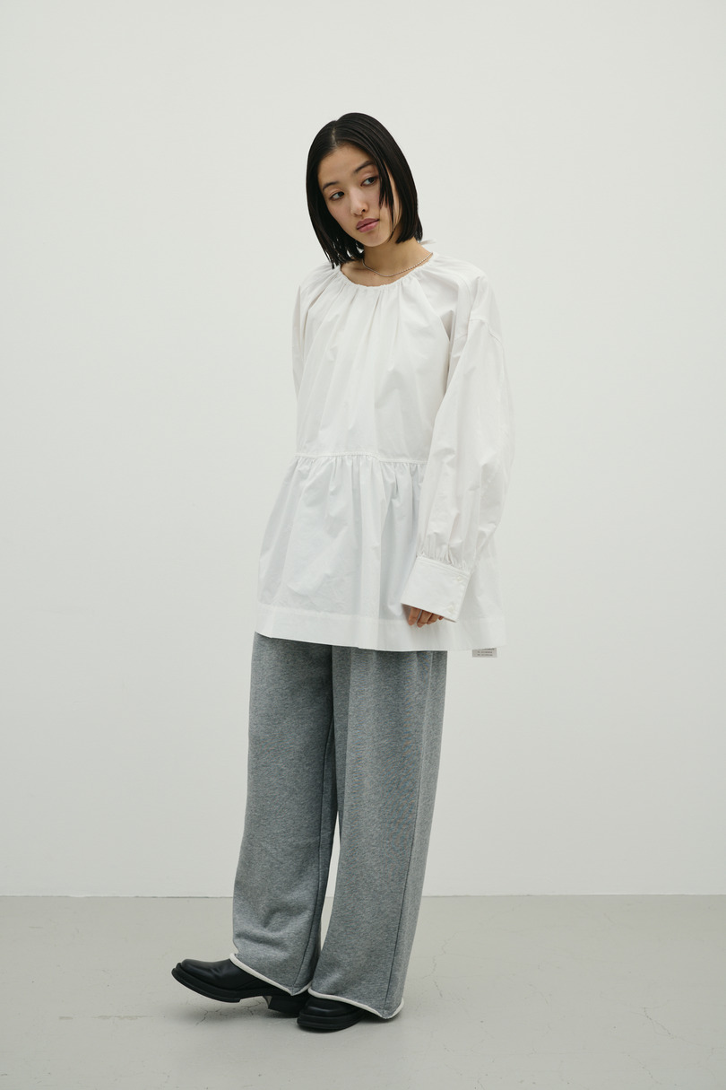 2WAYバックオープンシャツ 詳細画像 WHT 2