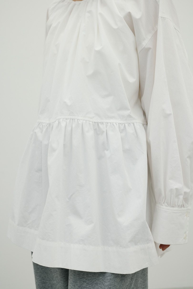 2WAYバックオープンシャツ 詳細画像 WHT 9