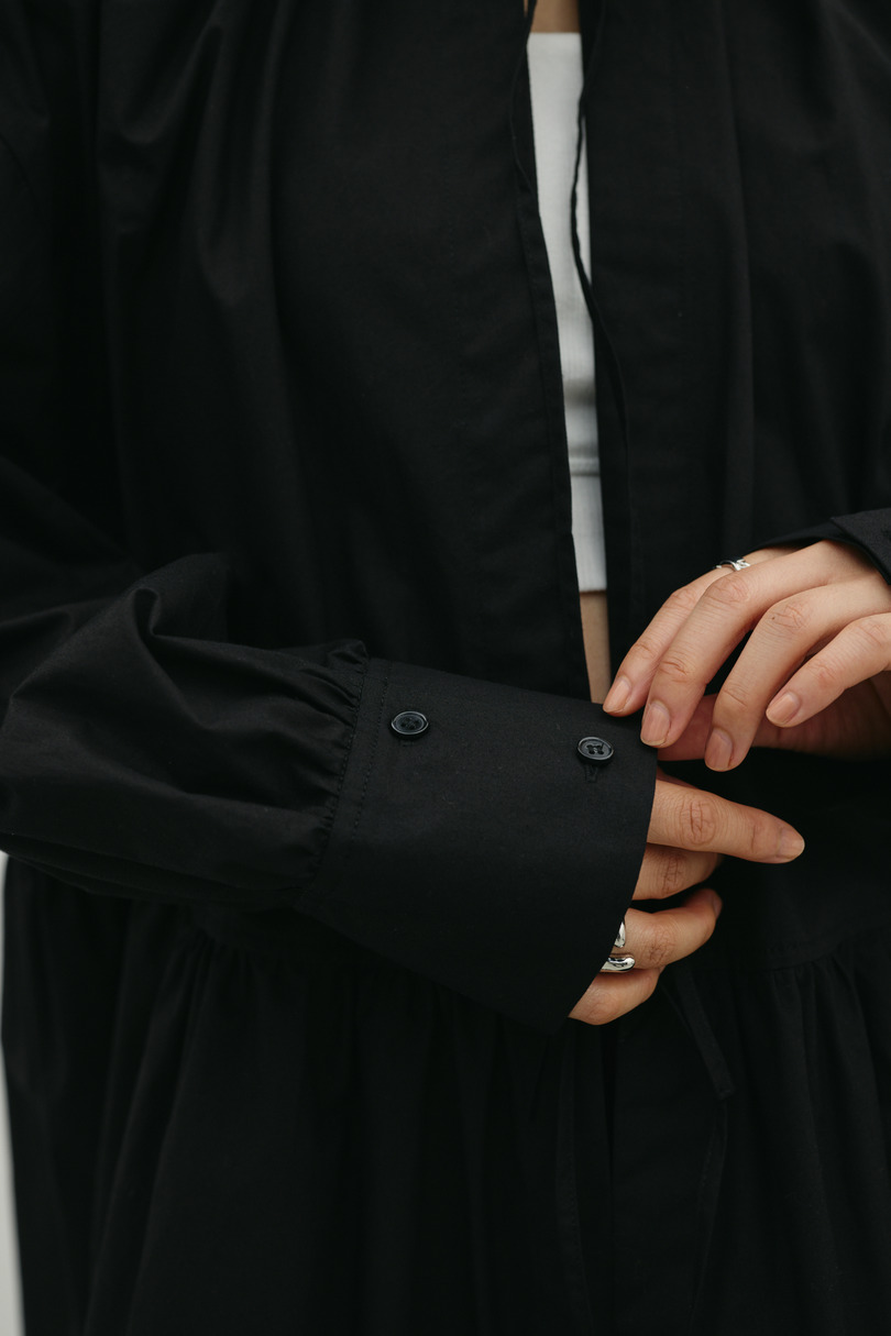 2WAYバックオープンシャツ 詳細画像 BLK 10