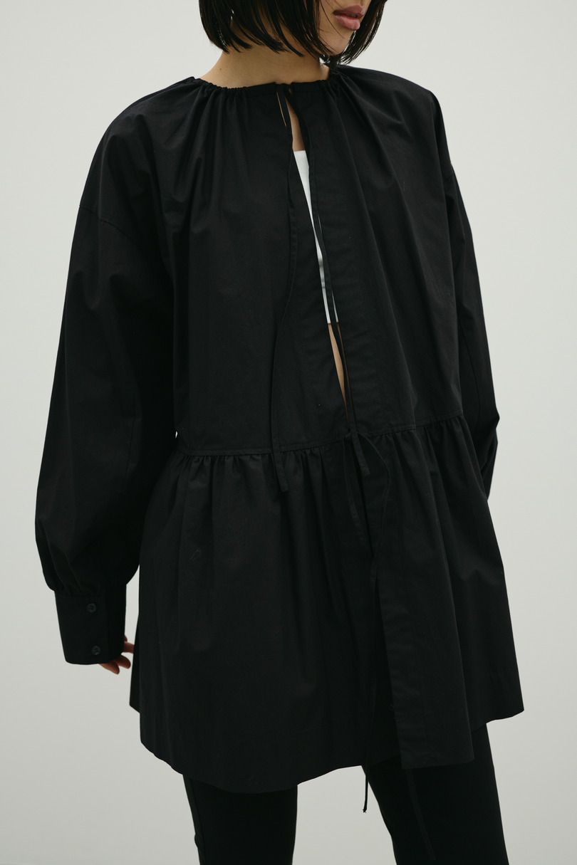 2WAYバックオープンシャツ 詳細画像 BLK 2