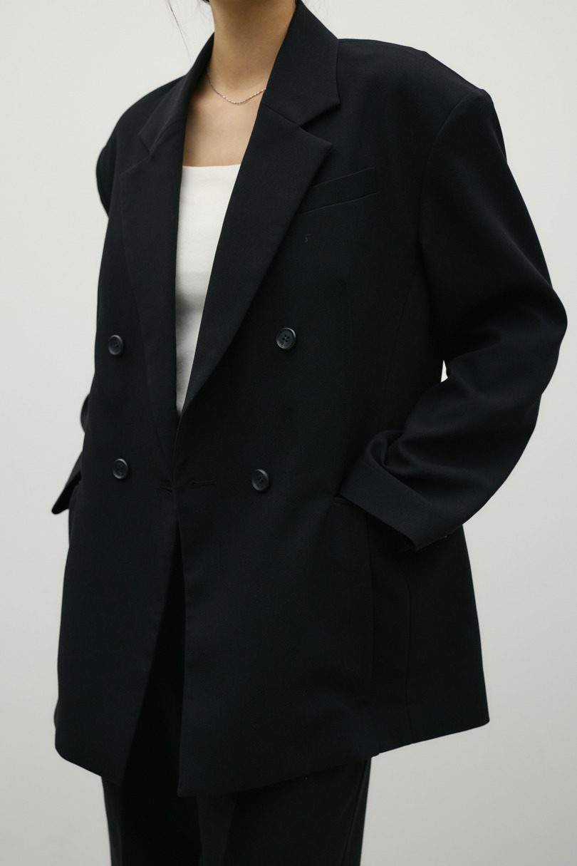 シームデザインテーラードジャケット 詳細画像 BLK 13