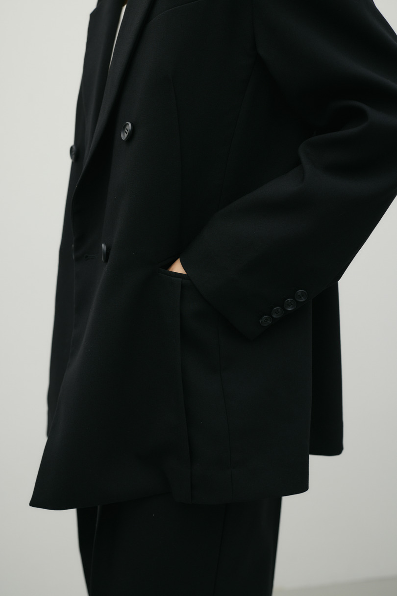 シームデザインテーラードジャケット 詳細画像 BLK 16