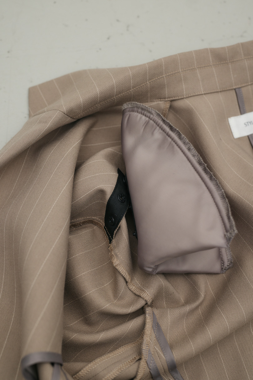 シームデザインテーラードジャケット 詳細画像 柄BEG 17