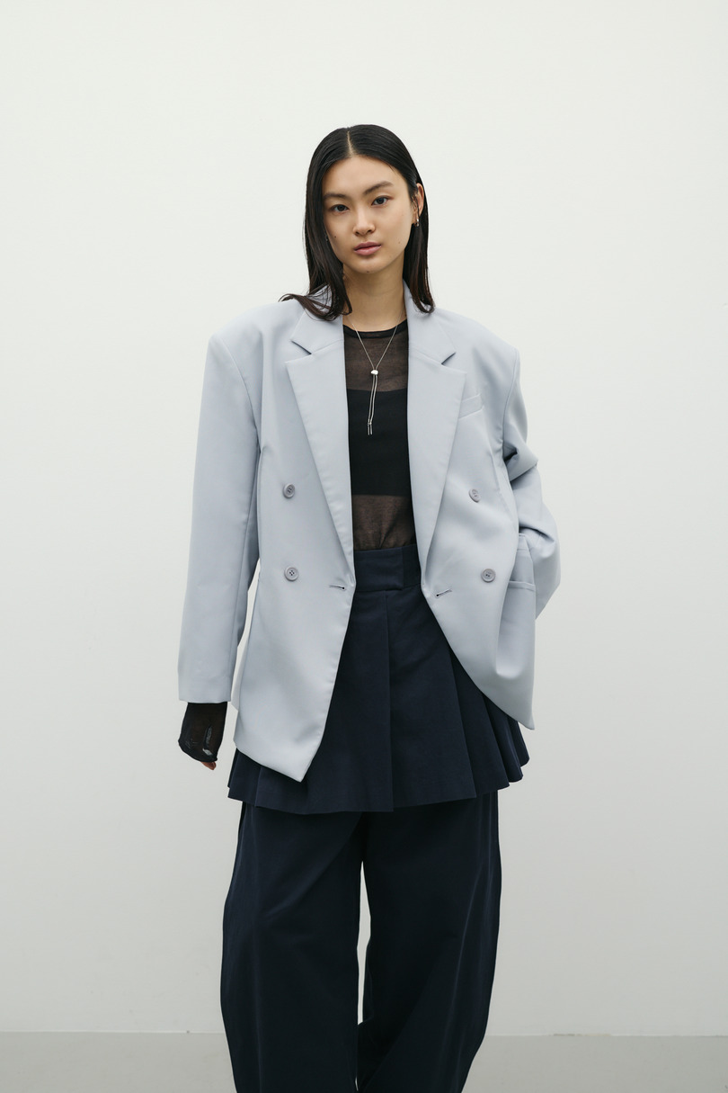 シームデザインテーラードジャケット 詳細画像 SAX 10