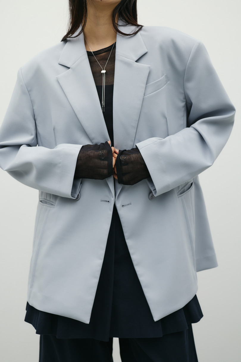 シームデザインテーラードジャケット 詳細画像 SAX 11