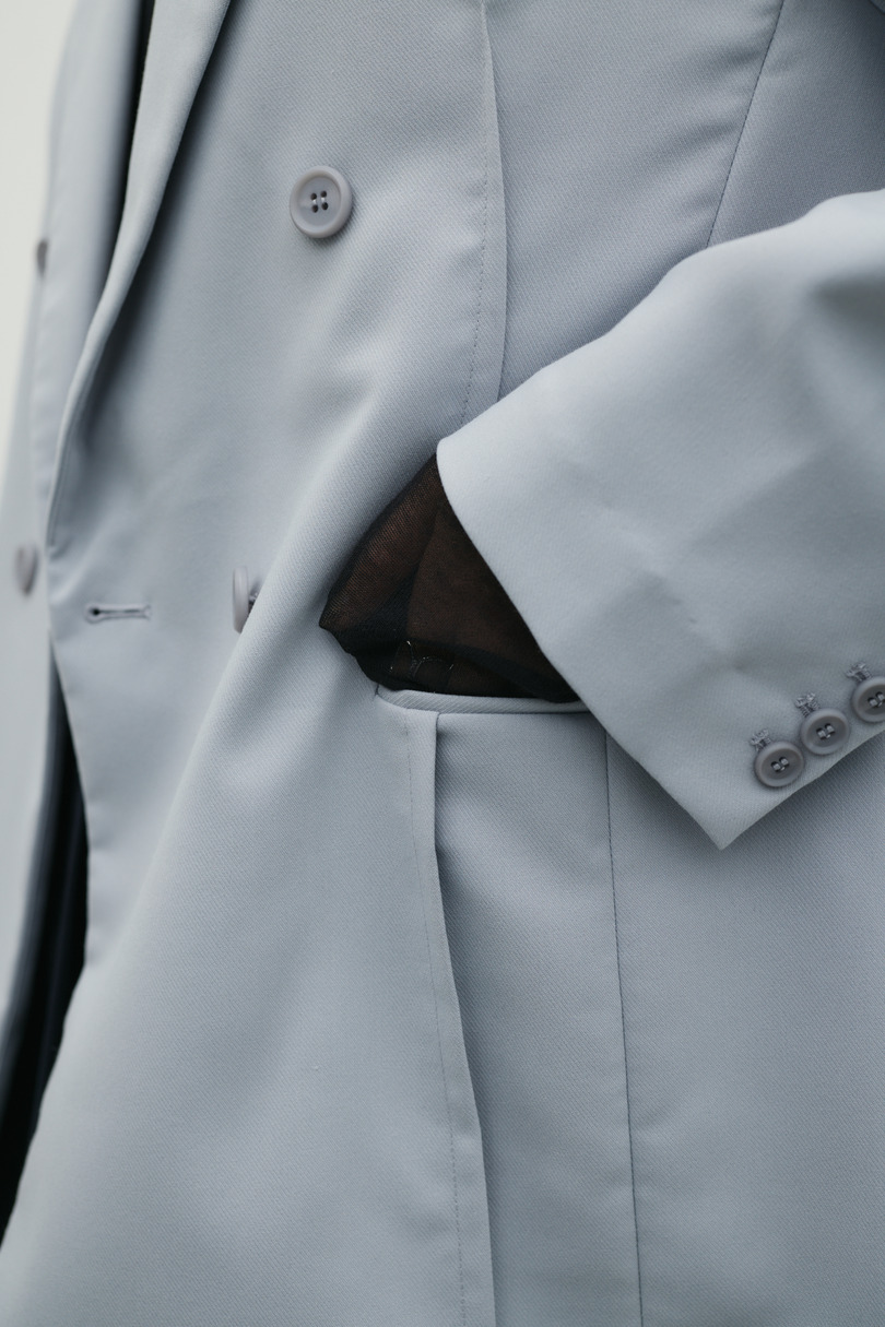 シームデザインテーラードジャケット 詳細画像 SAX 16