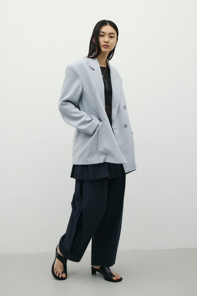 シームデザインテーラードジャケット 詳細画像 SAX 6