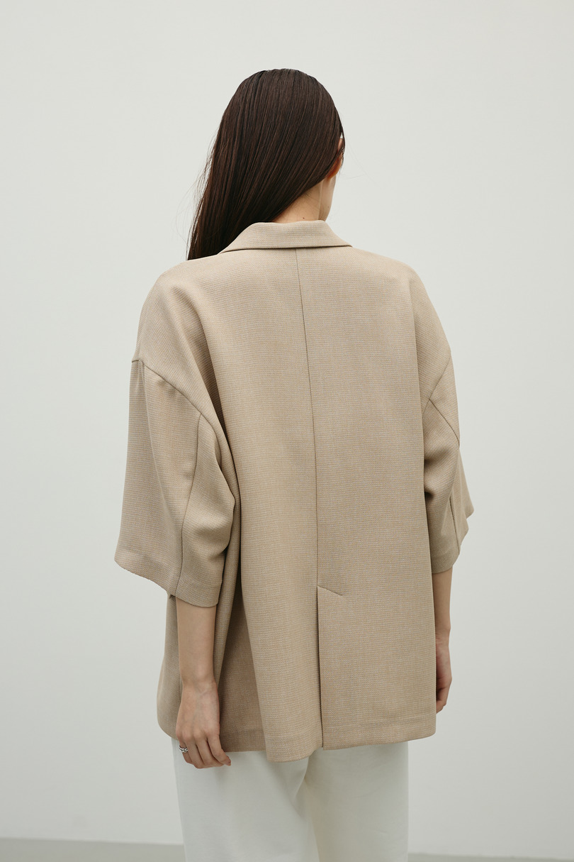 リネンライクテーラージャケット 詳細画像 BEG 7