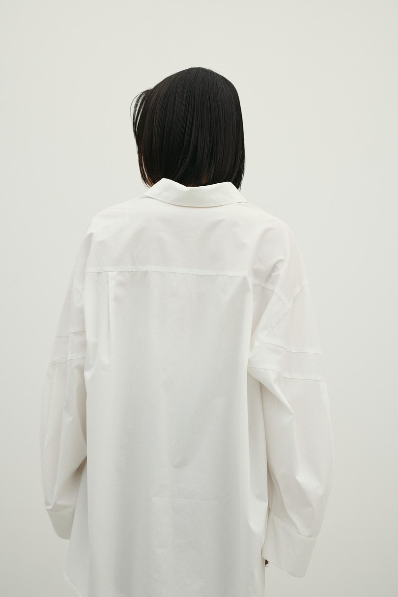 パネルオーバーシャツ 詳細画像 WHT 10