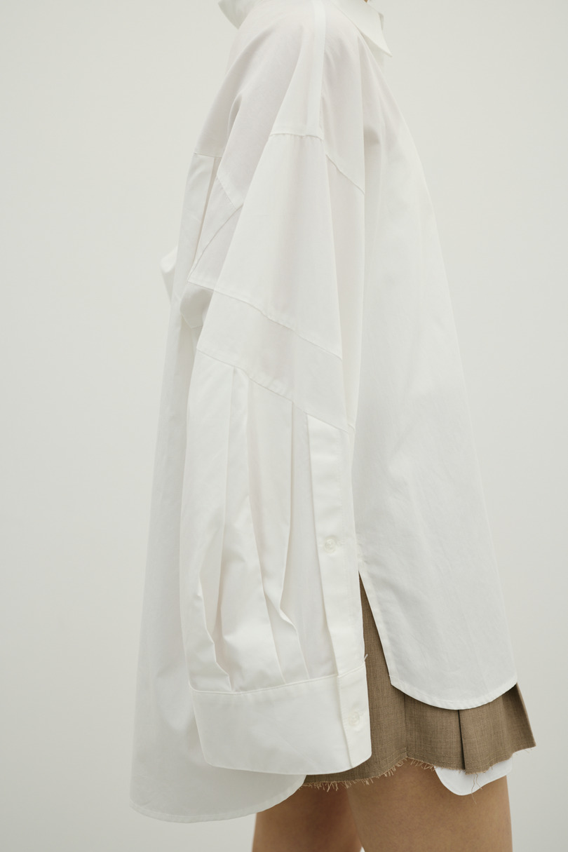 パネルオーバーシャツ 詳細画像 WHT 8