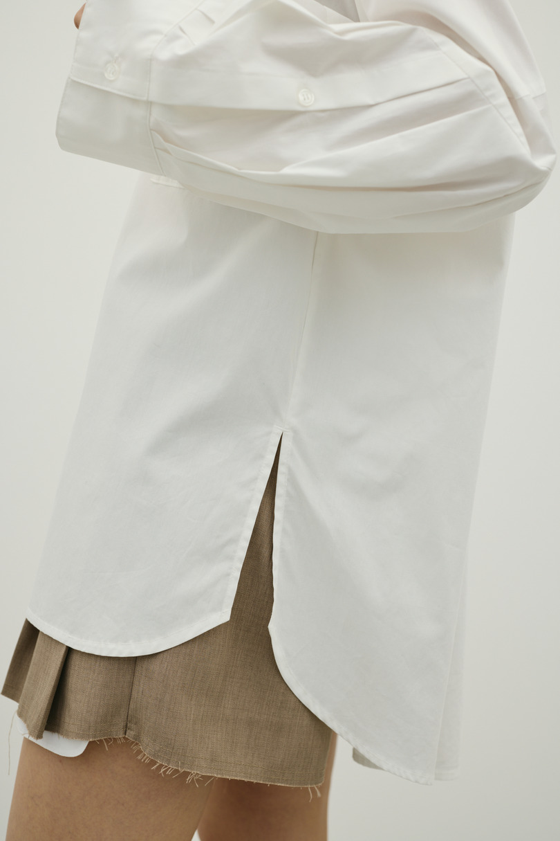 パネルオーバーシャツ 詳細画像 WHT 9