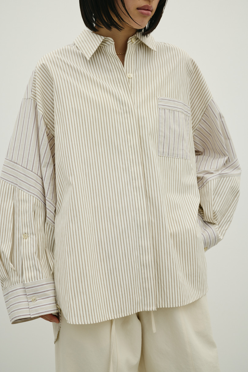 パネルオーバーシャツ 詳細画像 柄BEG 10