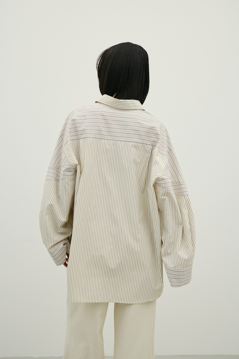 パネルオーバーシャツ 詳細画像 柄BEG 11