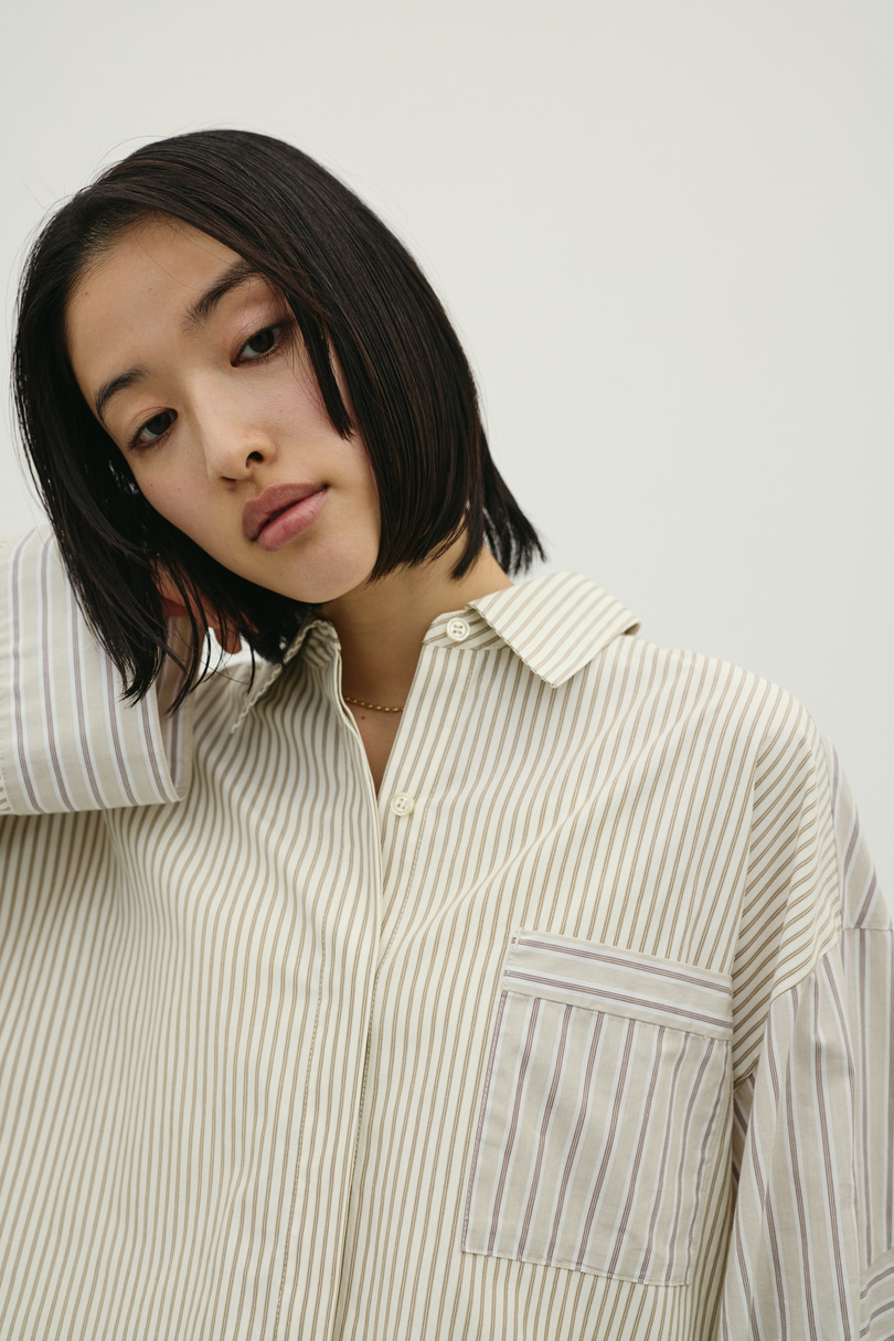 パネルオーバーシャツ 詳細画像 柄BEG 14