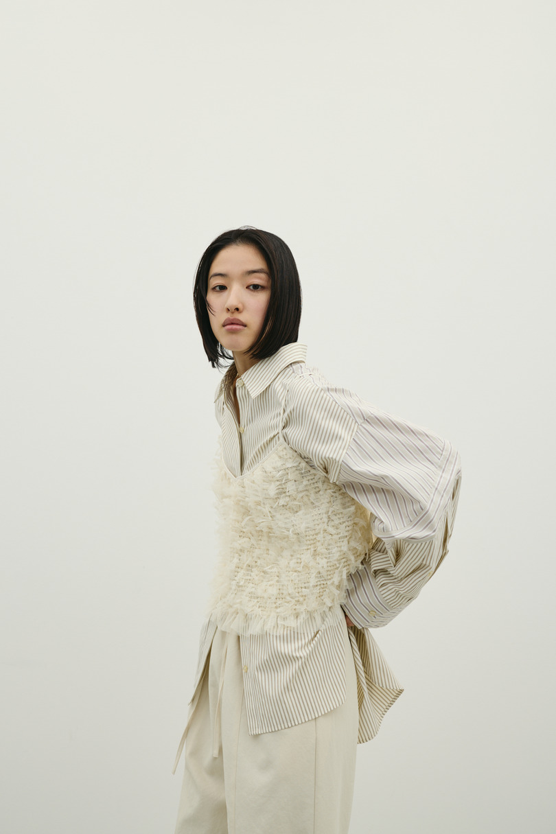 パネルオーバーシャツ 詳細画像 柄BEG 2