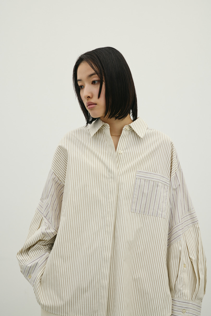 パネルオーバーシャツ 詳細画像 柄BEG 7