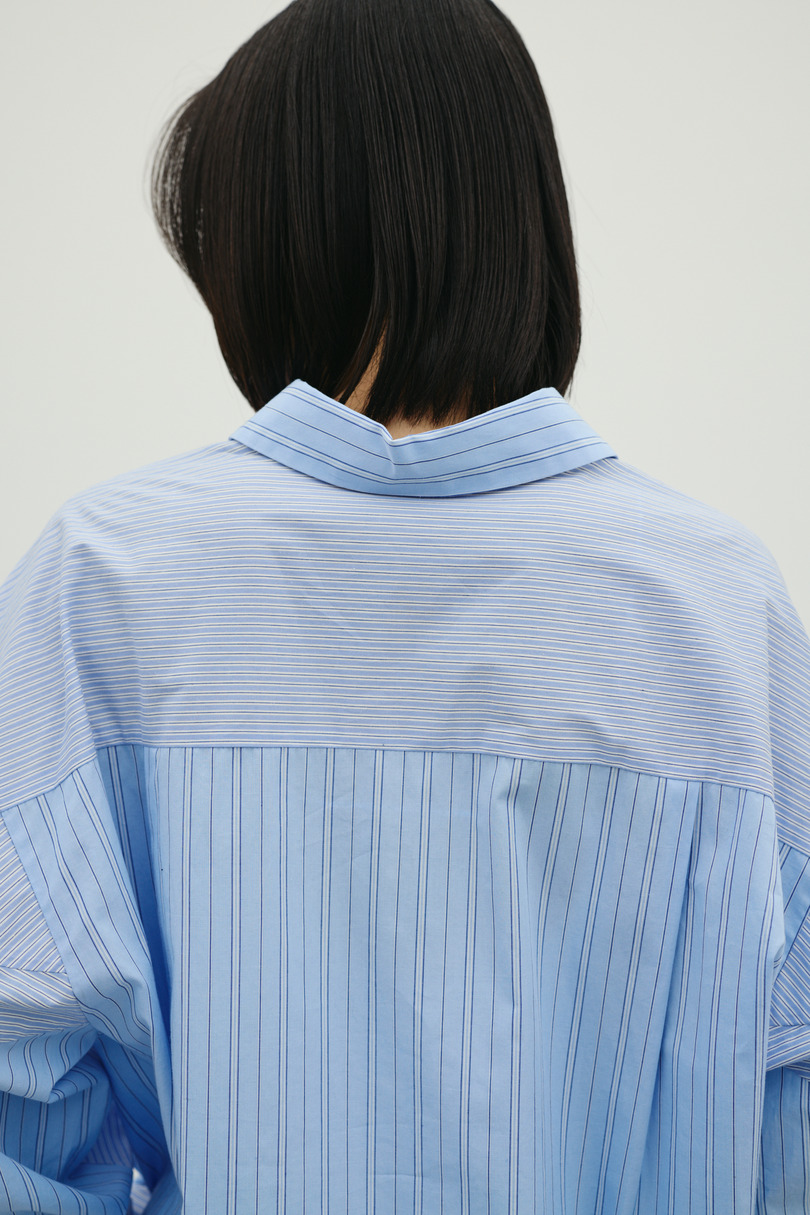 パネルオーバーシャツ 詳細画像 柄BLU 14