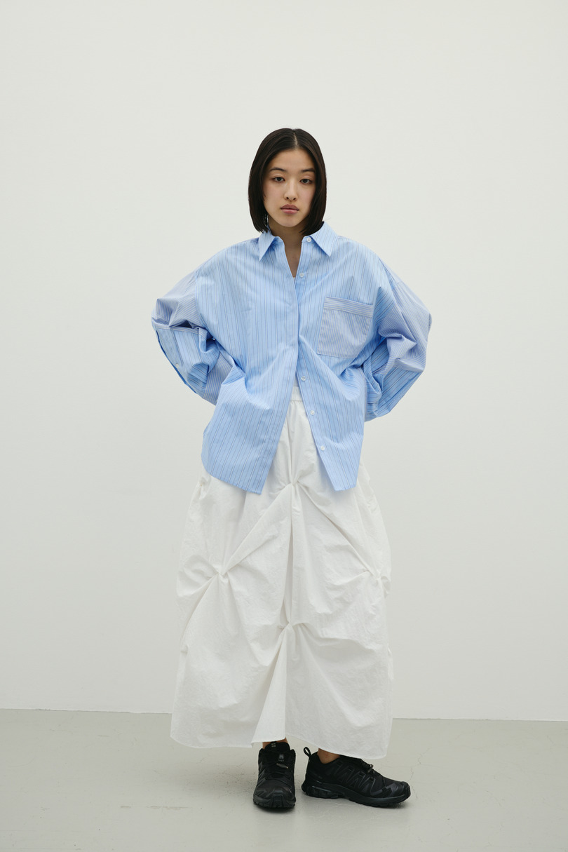 パネルオーバーシャツ 詳細画像 柄BLU 2