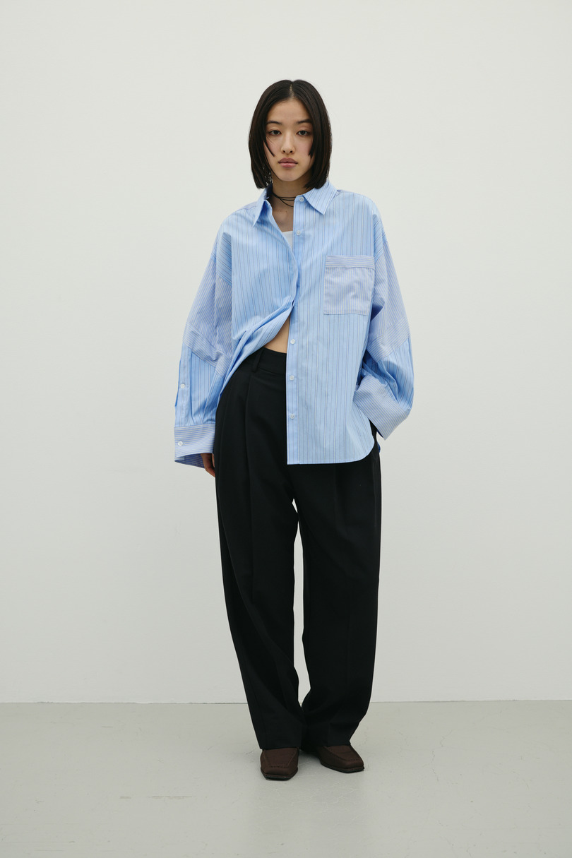 パネルオーバーシャツ 詳細画像 柄BLU 4