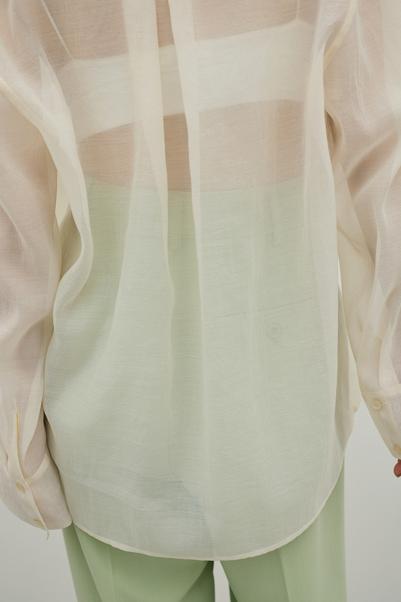 シアーオーバーシャツ 詳細画像 IVOY 12