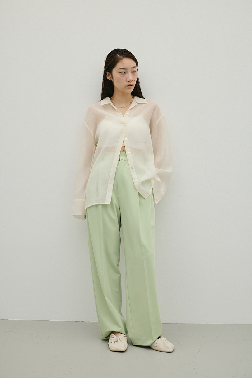 シアーオーバーシャツ 詳細画像 IVOY 3