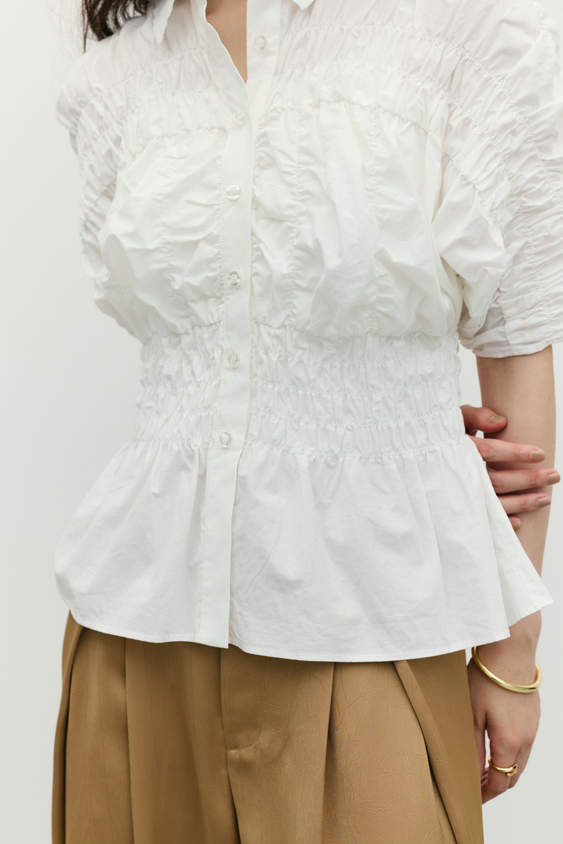 シャーリングシャツ 詳細画像 WHT 12