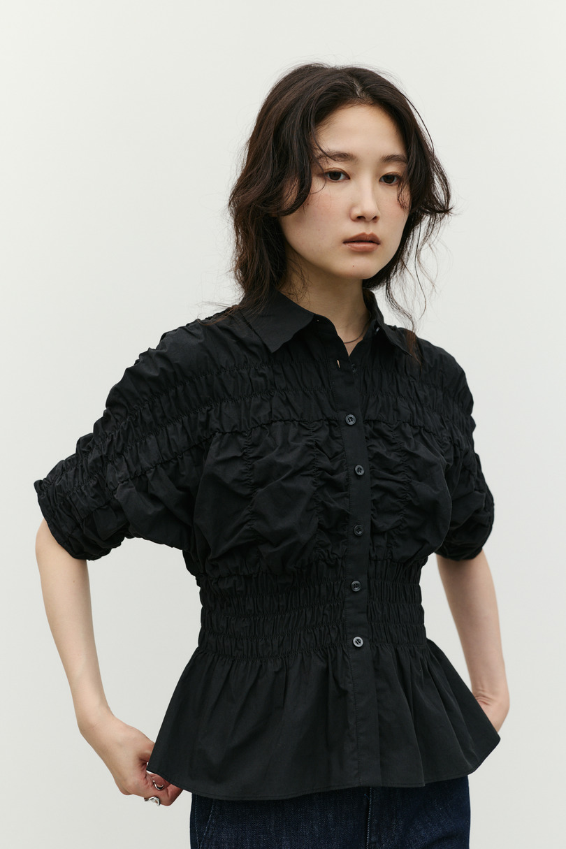 シャーリングシャツ 詳細画像 BLK 4