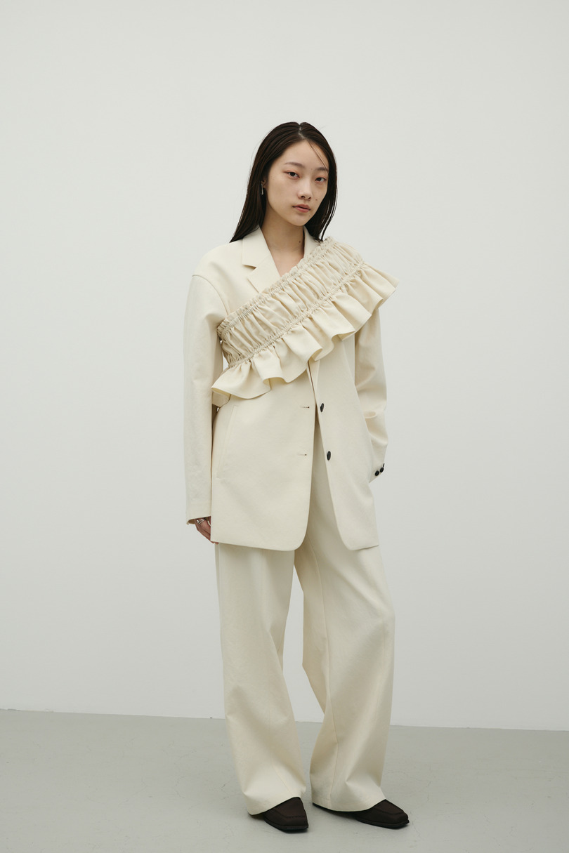 ハイラインワイドパンツ 詳細画像 IVOY 6