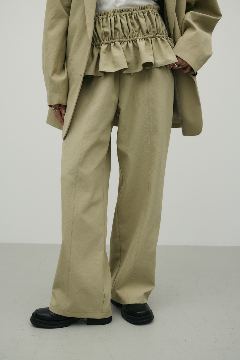 ハイラインワイドパンツ