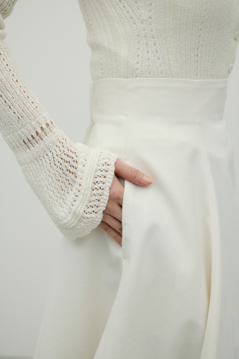 ヘムバルーンスカート 詳細画像 WHT 11