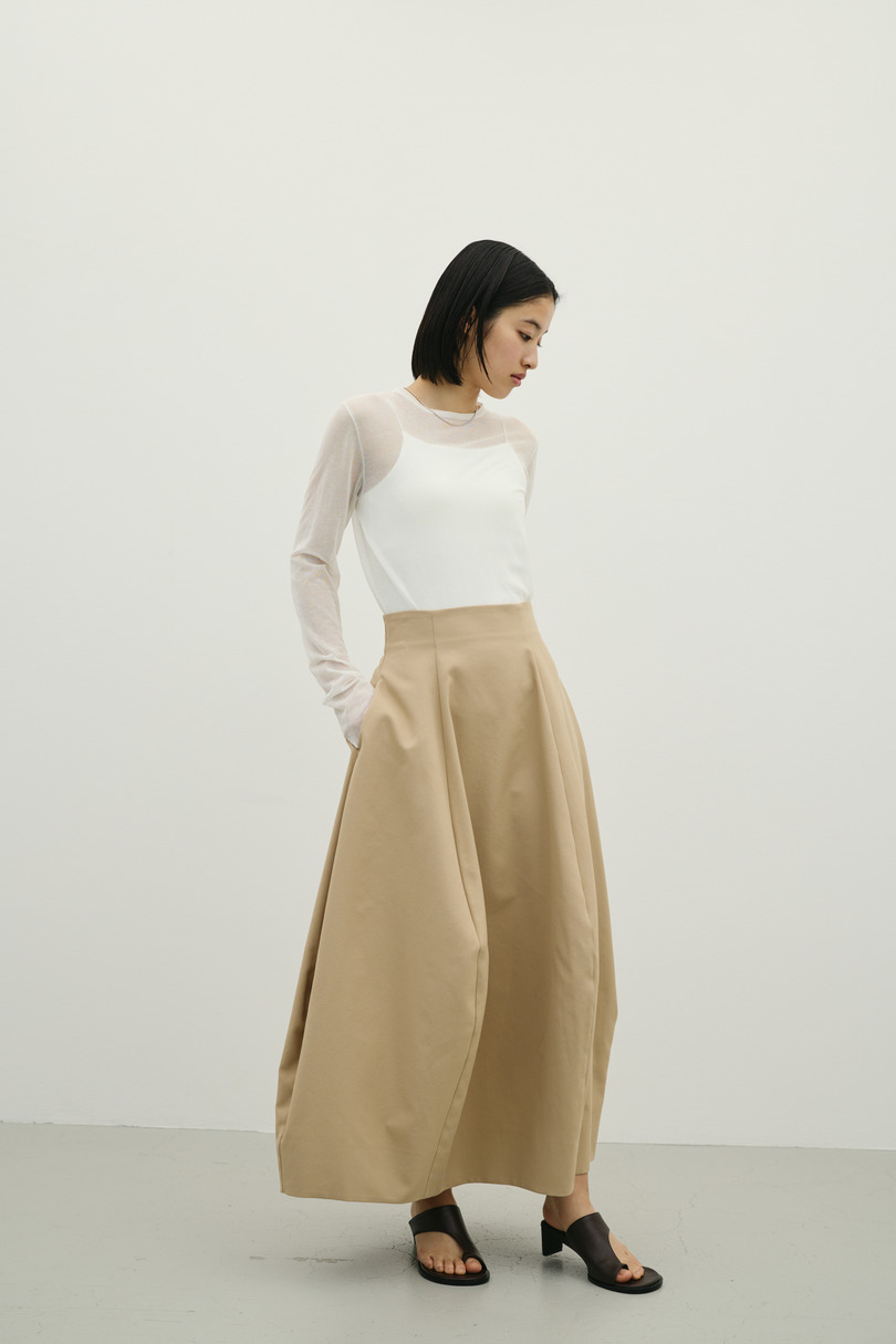 ヘムバルーンスカート 詳細画像 BEG 3