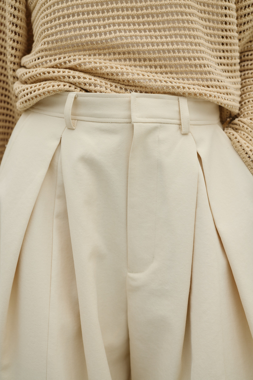 タックフォルムパンツ 詳細画像 IVOY 5